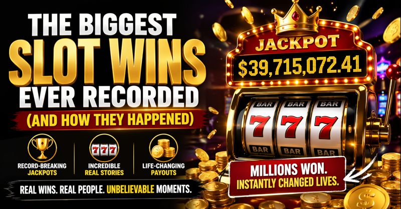 Biggest Slot Wins Ever